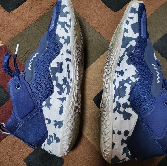 Adidas D.O.N Issue #3 Navy Basketball Sneakers Size 8 - Picture 7 of 9